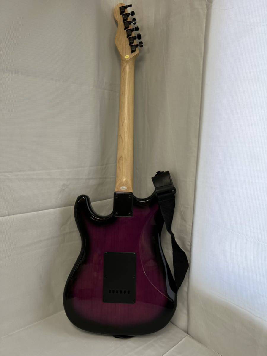 ☆SELDER エレキギター☆ ストラトタイプ パープルサンバースト ST-16 