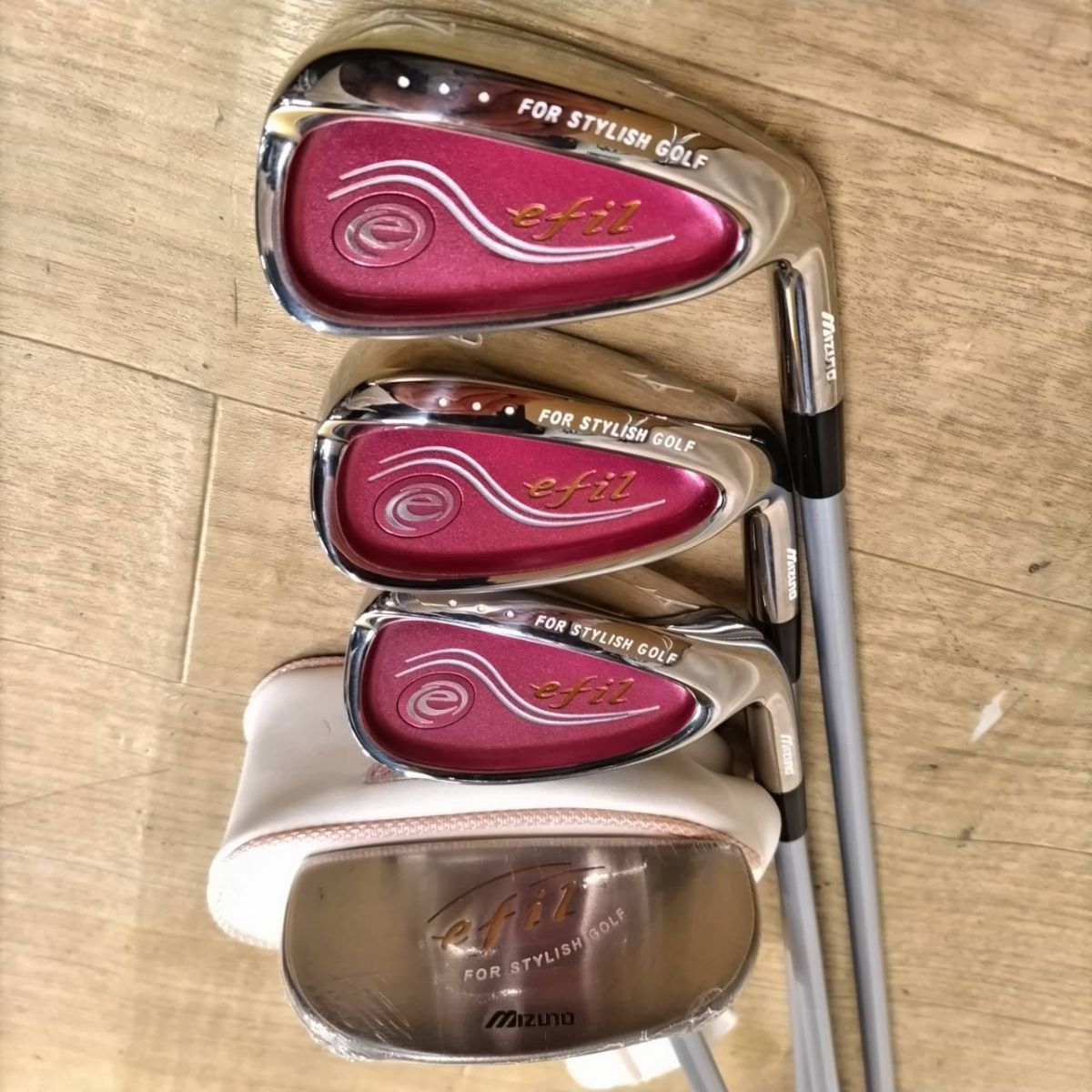G601-SK5-6△ MIZUNO efil エフィル レディースゴルフクラブセット 