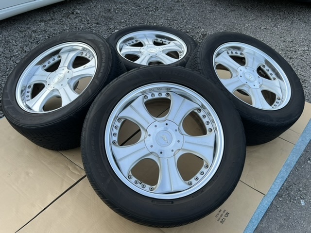 ホイール付タイヤ４本セット SSR ランドクルーザー 20×9.5J+25 PCD150 285/50/20 YOKOHAMA 