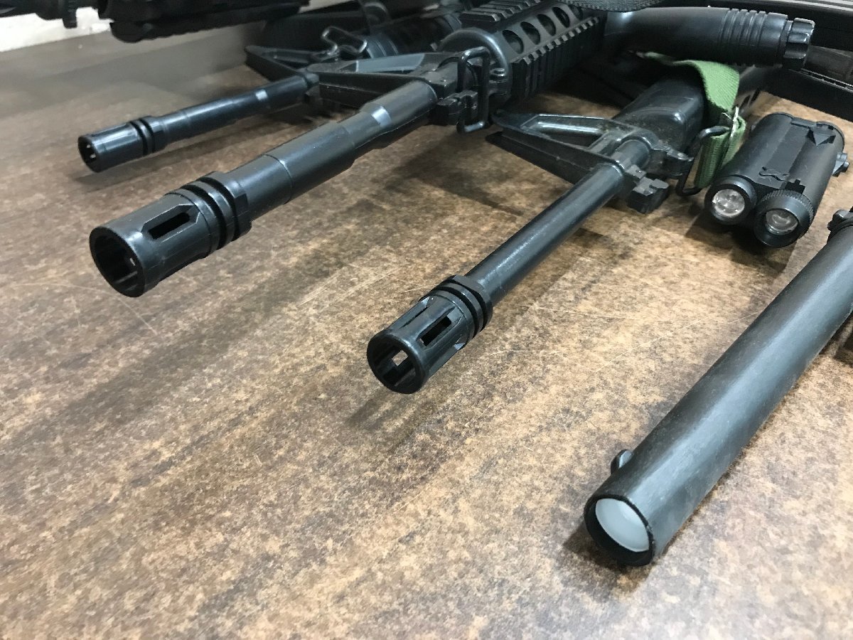 ジャンクCOLT XM177E2⁄M4A1エアソフトガンセット ジャンクCOLT