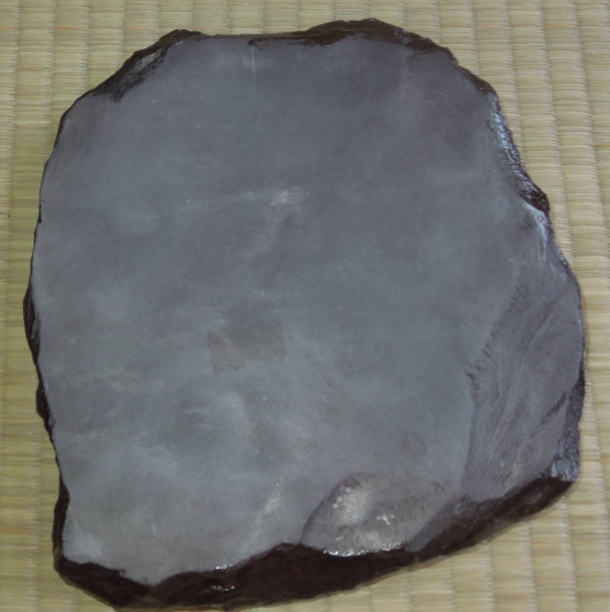 書道具　硯　古硯　端渓 　約17.2cm×15.4cm×2.4cm