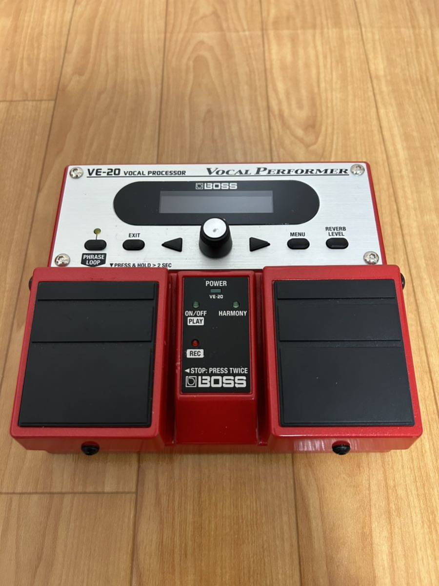 BOSS VE-20 - BOSS VE-20 Vocal Performer - Effects Processor for