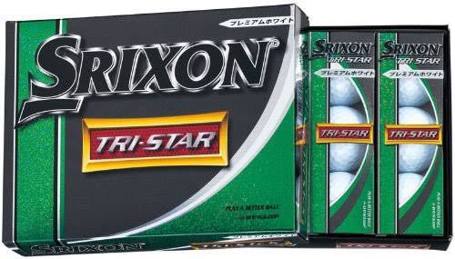2ダース 白 3ピース構造 SRIXON TriStar トライスター ホワイト