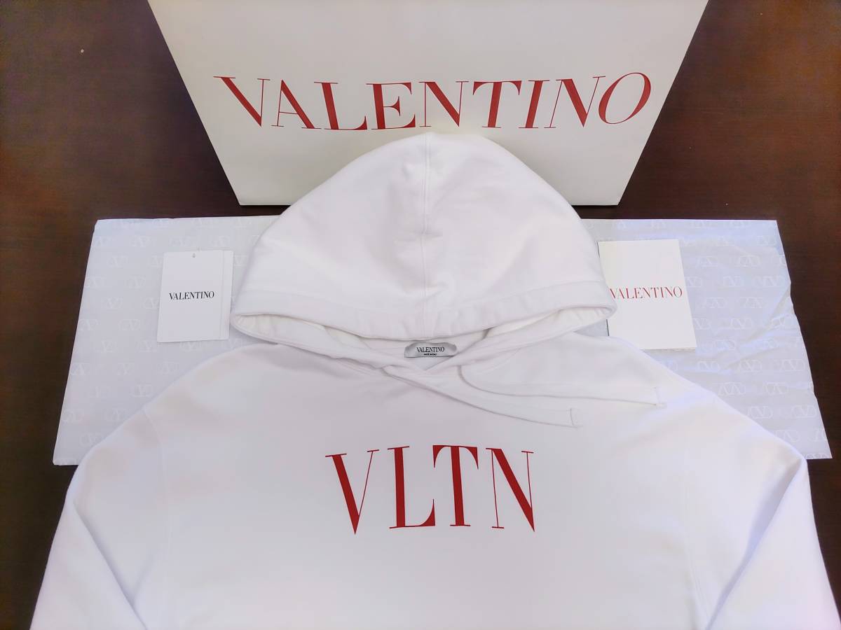 VALENTINO VLTN パーカー ホワイト 直販サイト