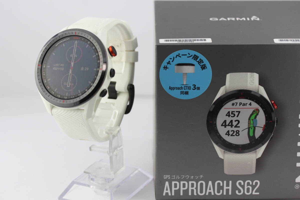 GPS ゴルフウォッチ GARMIN Approach S62 CT10X3個
