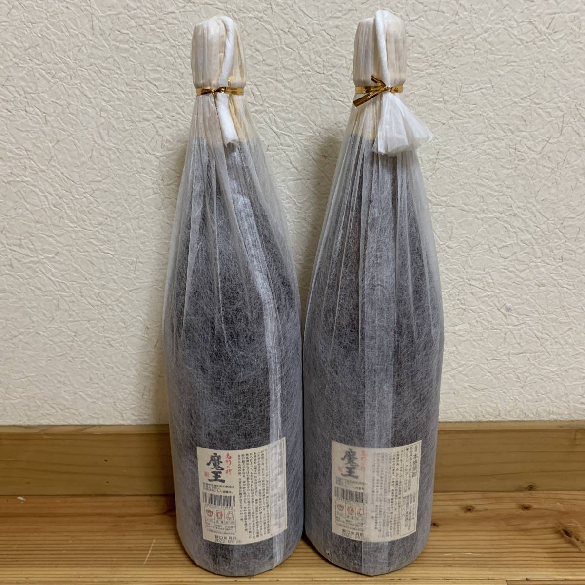 【新品】焼酎 森伊蔵1.8L×4本・魔王1.8L×2本セット計6本 未開栓 1800ml やや訳アリ_6