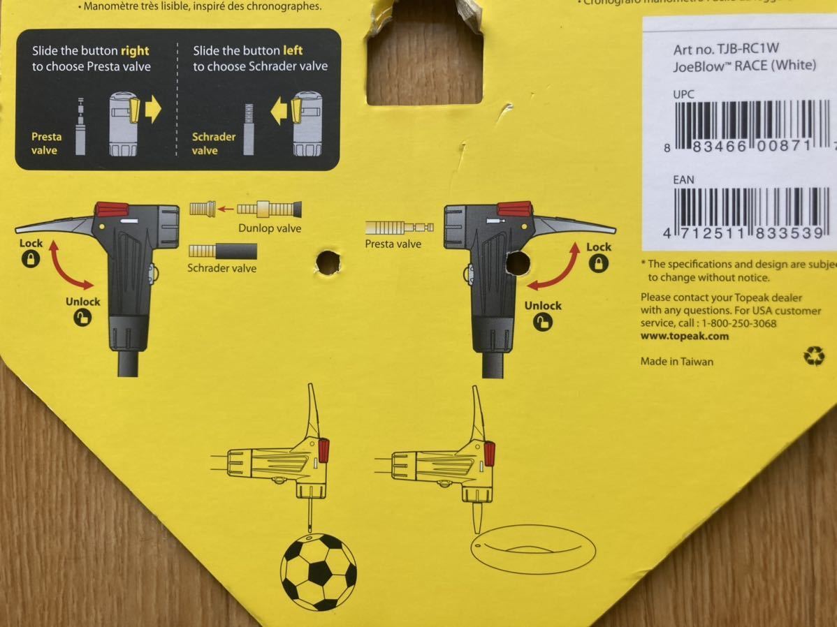 TOPEAK トピーク　　空気入れヘッド_5