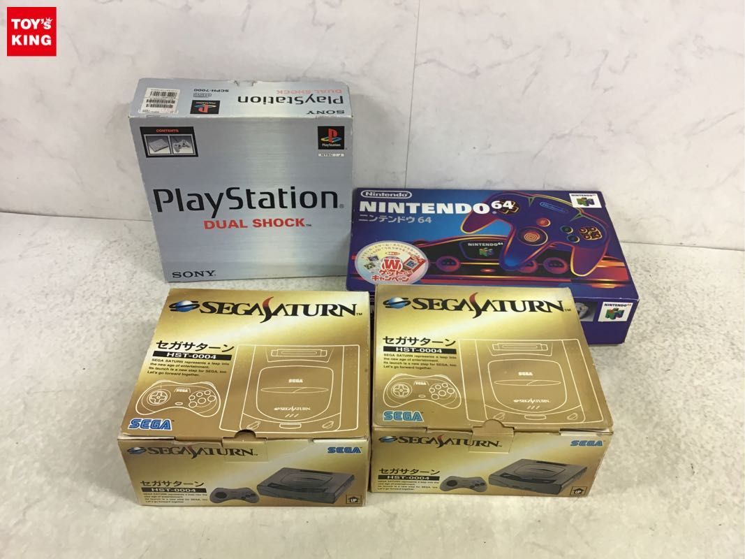 1円〜 同梱不可 ジャンク セガサターン 本体、Nintendo 64 本体、PlayStation 本体 1円〜 ジャンク 同梱不可