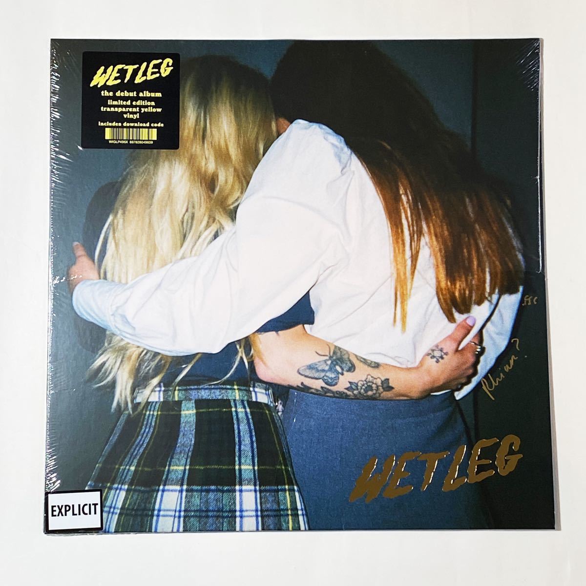 Wet Leg ウェットレッグ 直筆サイン 限定 レコード LP 直筆サイン入り Yellow限定盤レコード Wet Leg 『Wet Leg』ウェット
