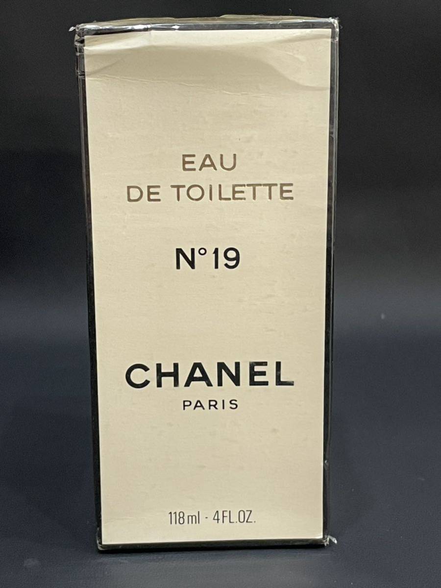 S3E132◆新品未開封◆ シャネル CHANEL No19 オードトワレット EAU DE TOILETTE 香水 118ml