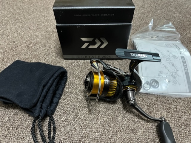 超美品】ダイワ 16セルテート 2004 スピニングリール バス釣り ライト
