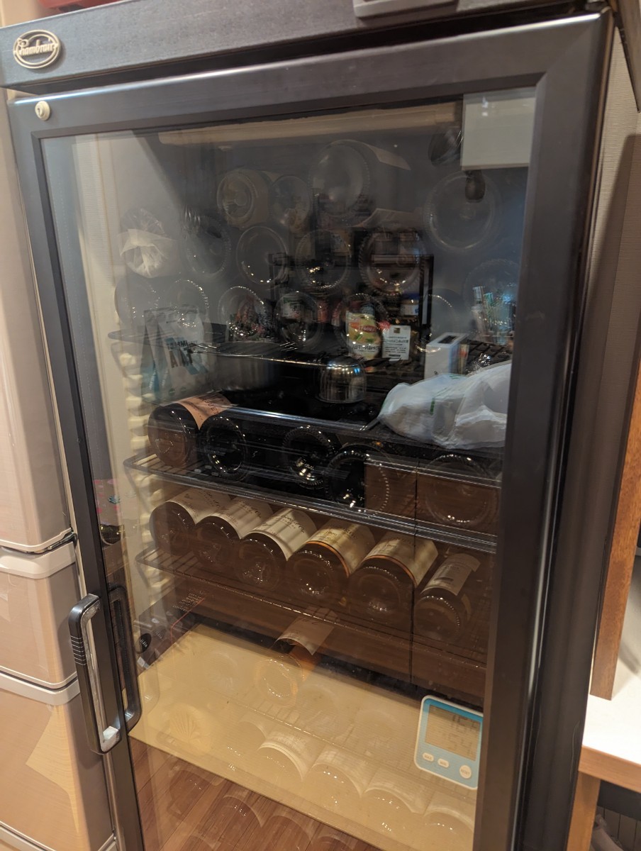 シャンブレア CLS120Gワインセラー Chambrair ガラス扉 - メルカリ