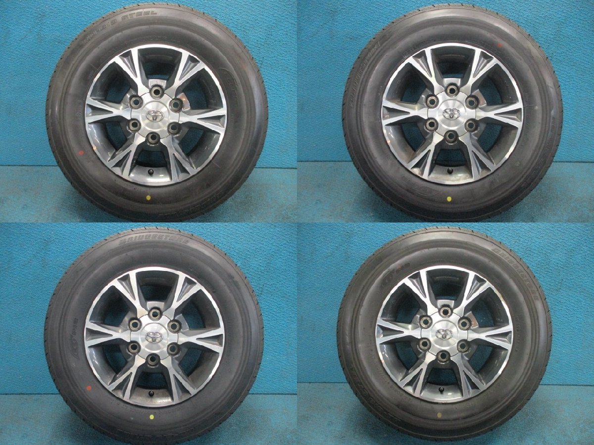 即納OK！手渡し歓迎『200系 ハイエース 純正 オプション 15インチ 9.9 