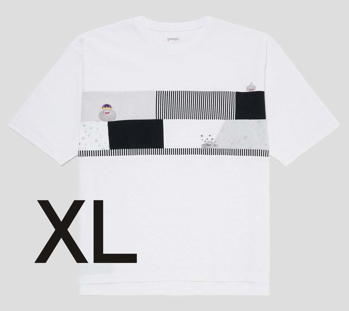 XLサイズ【新品】グラニフ ドラゴンクエスト ドラクエ Tシャツ メタル