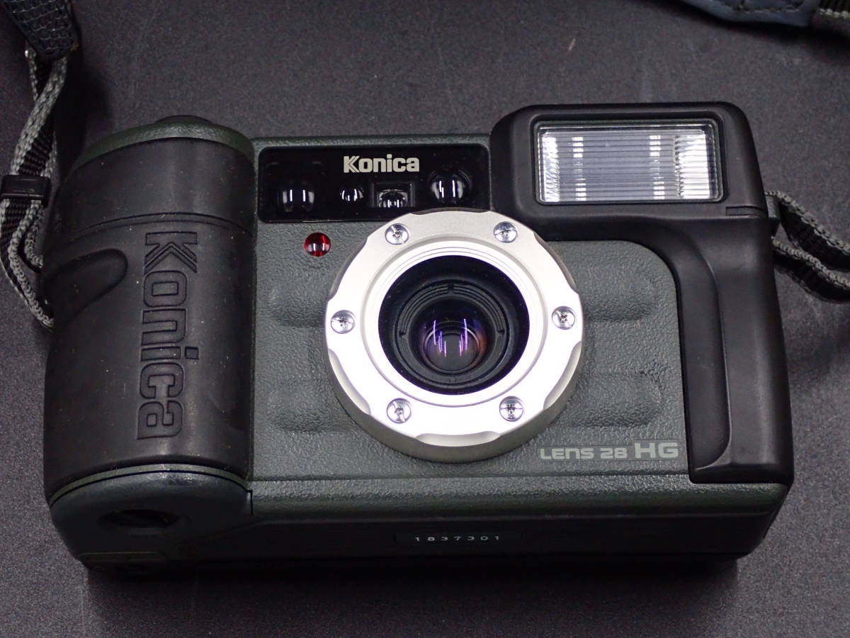 Konica 現場監督 LENS 28 HG 完動 極美品 現場監督 0 HG ECO