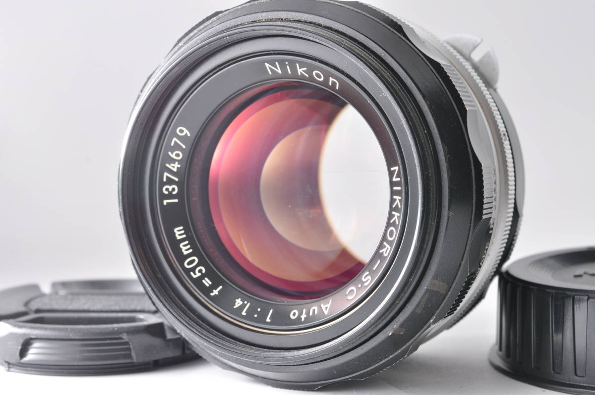 ニコン Nikon NIKKOR-S・C Non-AI 50mm f/1.4 MF Lens 単焦点レンズ