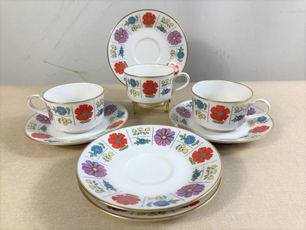 △洋食器22 SPODE GREEN CAMILLA スポード グリーンカミラ プレート(6