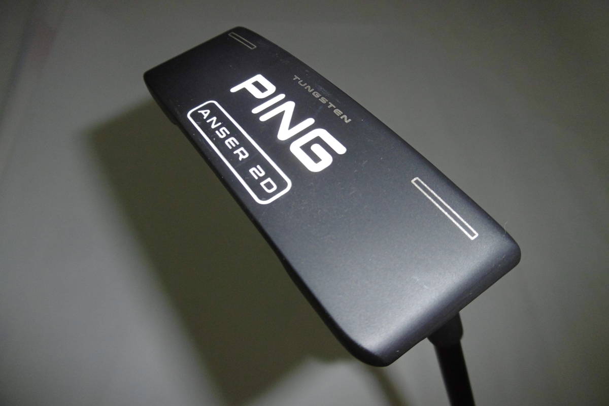 ほぼ新品 ピン PING 2023 パター ANSER 2D アンサーツーディー 34 