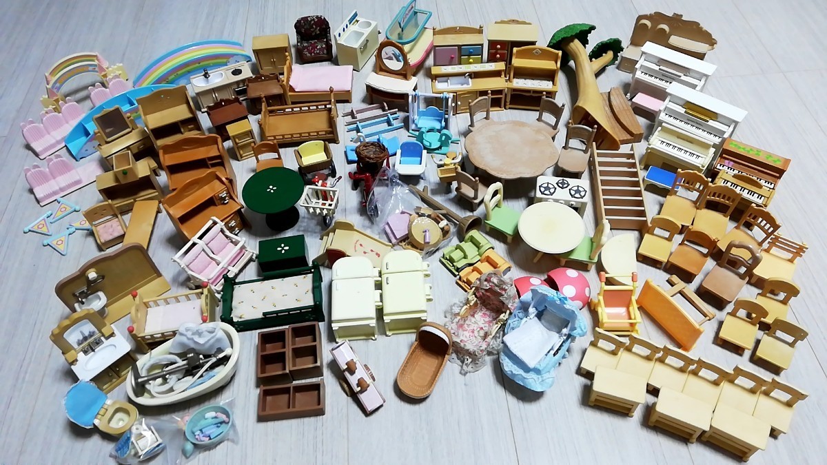 シルバニアファミリー　家具　まとめ売り