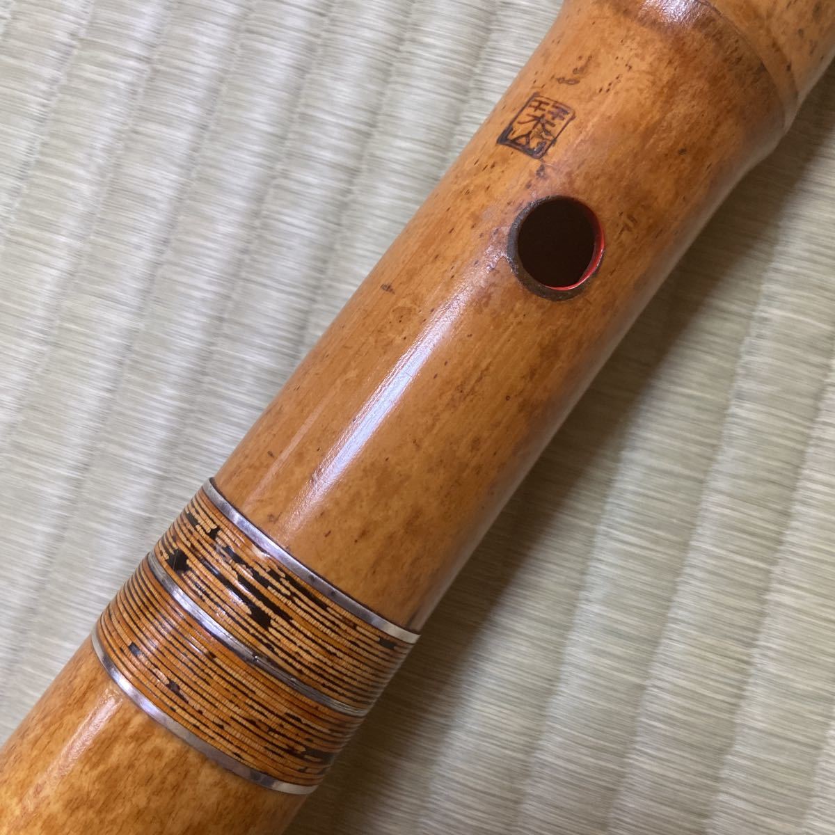 尺八 1尺8寸管 栞山銘(本体)｜売買されたオークション情報、Yahoo