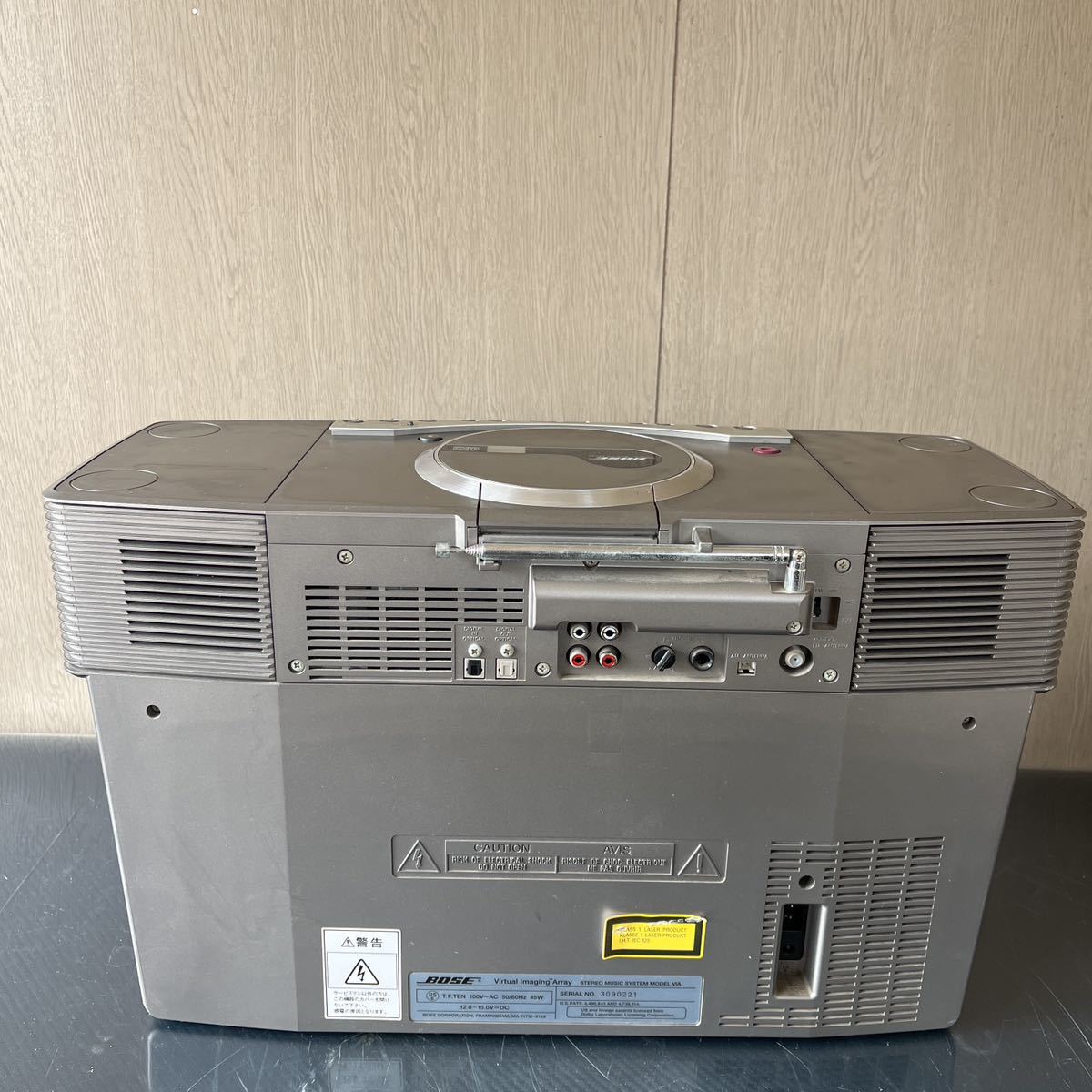 BOSE VIA Virtual lmaging Array CD・MDラジカセ 中古， Imaging