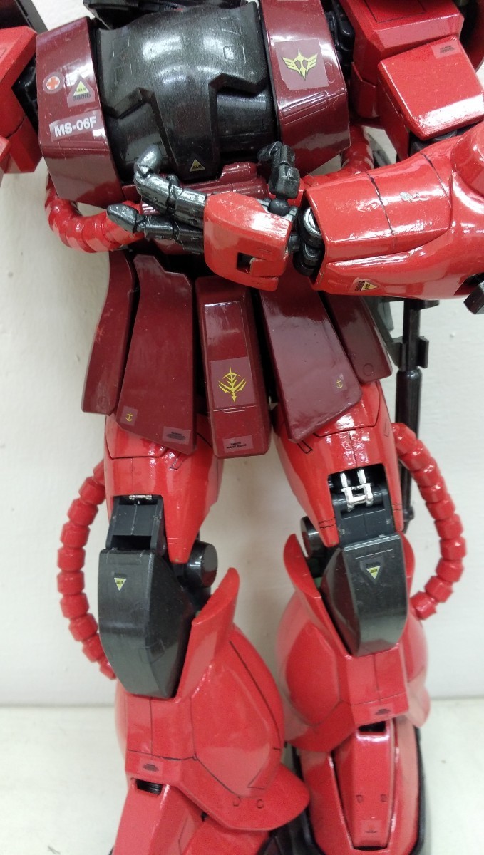 ガンプラPG 1/60 MS -06S シャア アズナブル 専用 ザクⅡ 旧パッケージ 