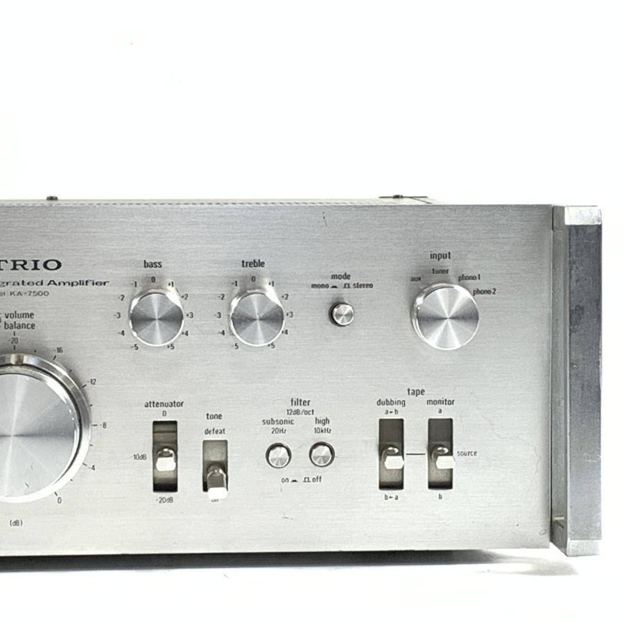 TRIO トリオ KA-7500 プリメインアンプ 80W+80W/8◇現状品 TRIO KA-7500