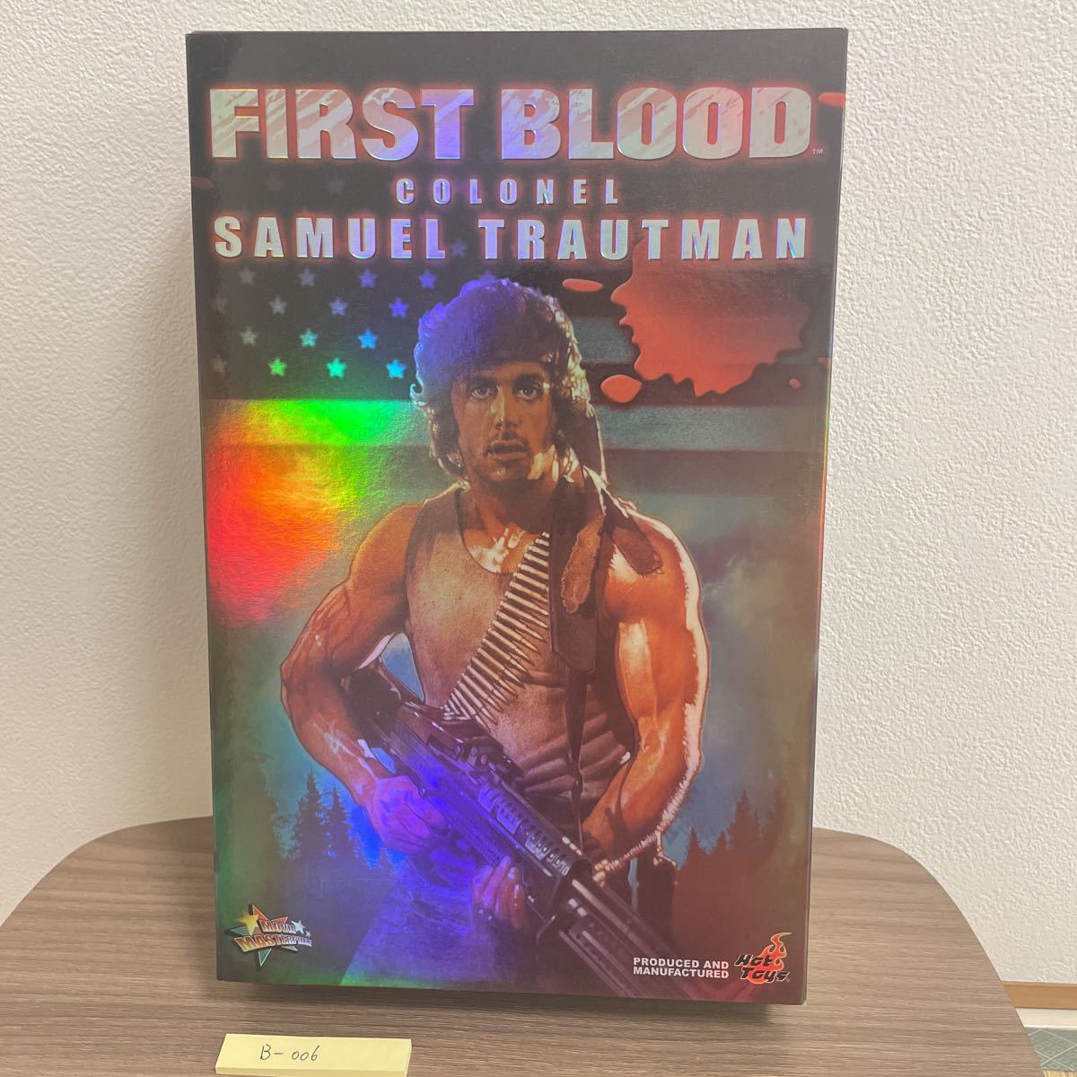 ホットトイズ　ムービー・マスタピース　1/6 RAMBO／ランボー FIRST BLOOD PART J OHN J. RAMBO
