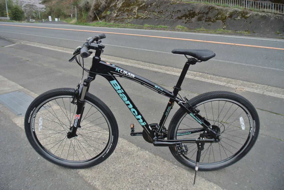 ビアンキ【Bianchi】※ KUMA 軽快MTB SHIMANO 24速 27.5インチ 2.10型