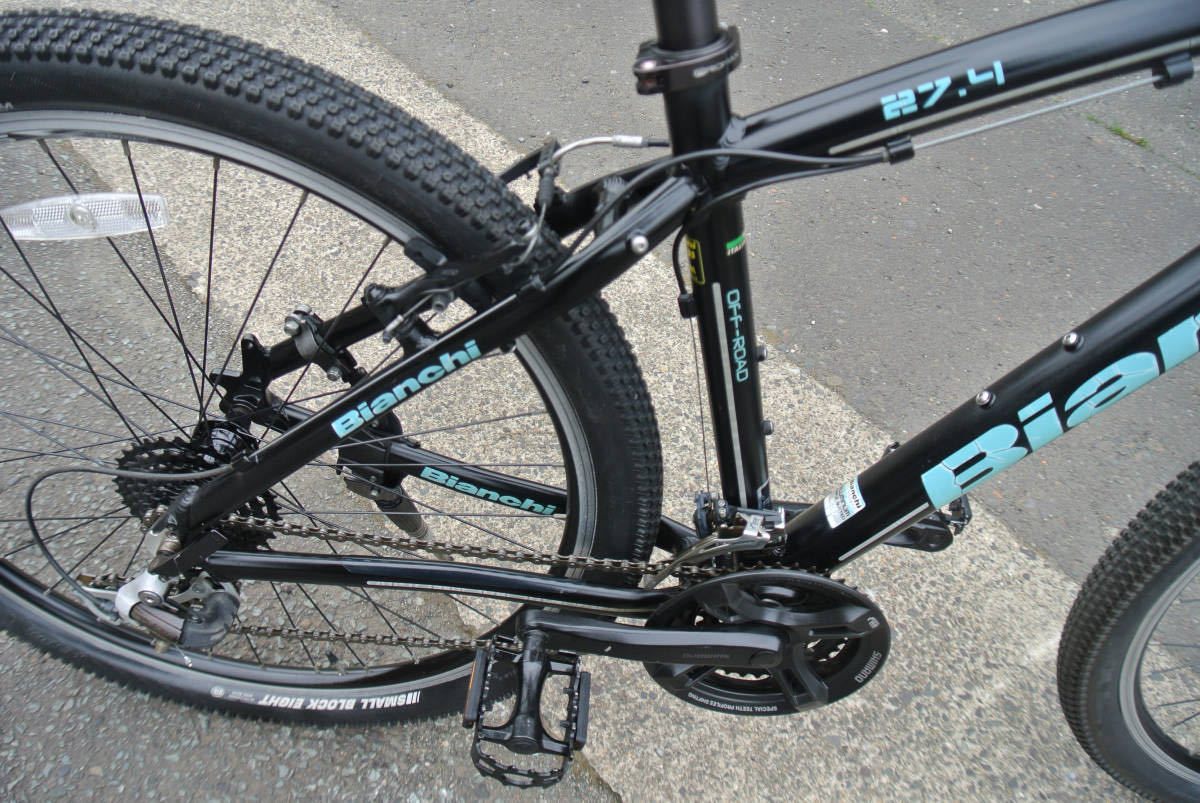 ビアンキ【Bianchi】※ KUMA 軽快MTB SHIMANO 24速 27.5インチ 2.10型