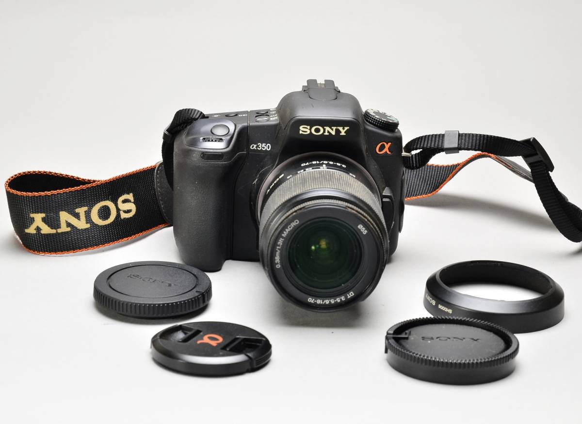 カメラ SONY α350 レンズキット