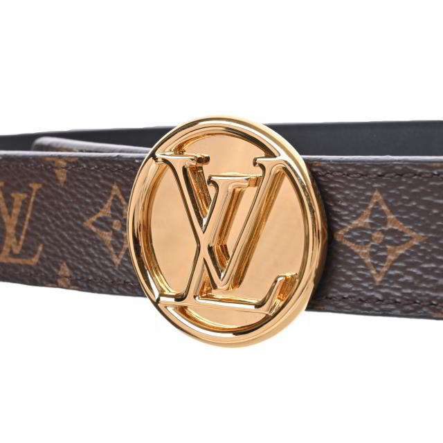 美品 LOUIS VUITTON M0054 モノグラム サンチュール サークルLV ロゴ