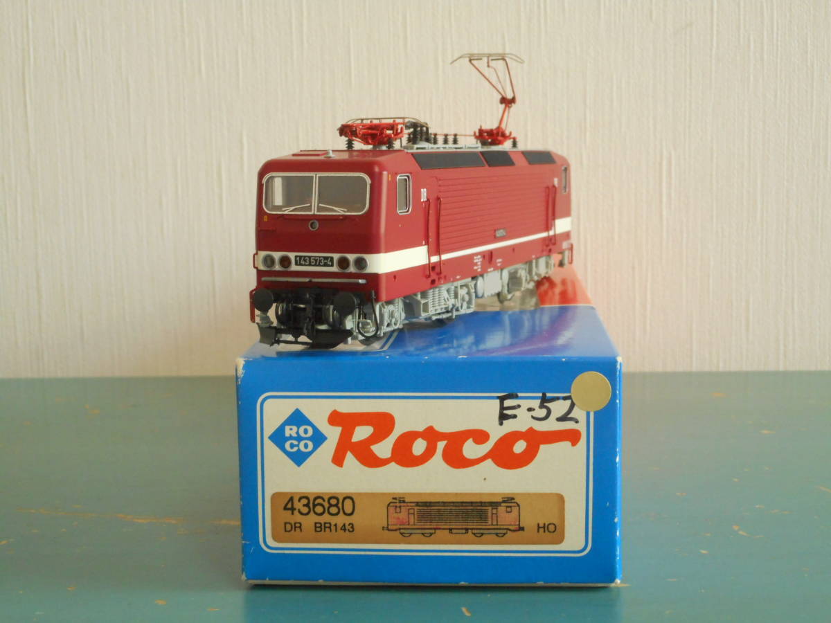 ROCO 43680 DR BR143電気機関車 DR - Roco 573-4 KAD0694) VI