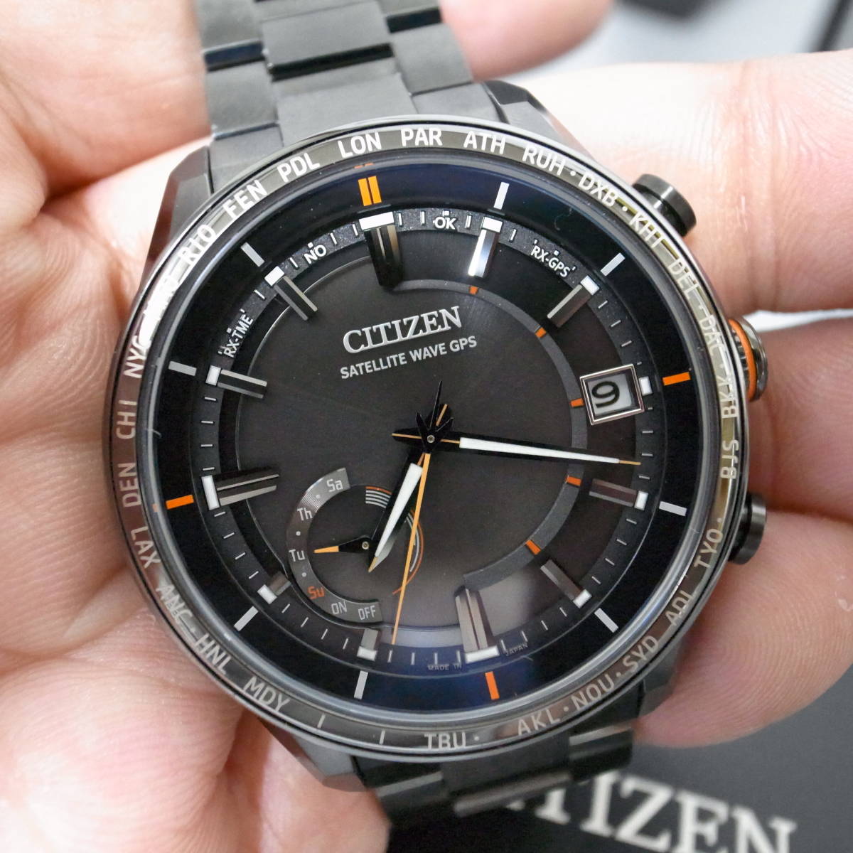 シチズン CITIZEN アテッサ ACTライン CC3085-51E 2020年購入チタン 