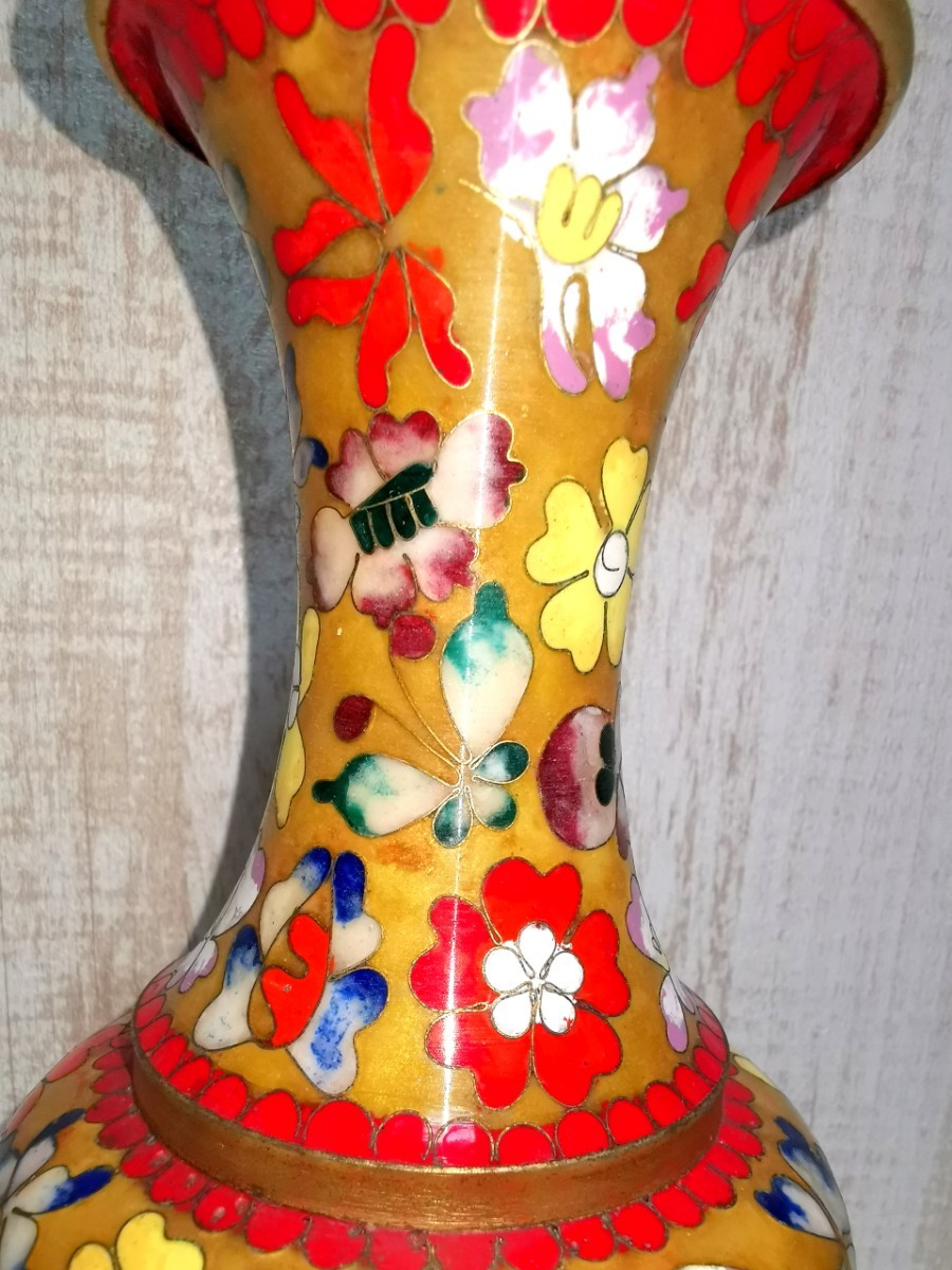 インテリア小物 七宝焼 花瓶 花器 壺 まとめ 4点 セット