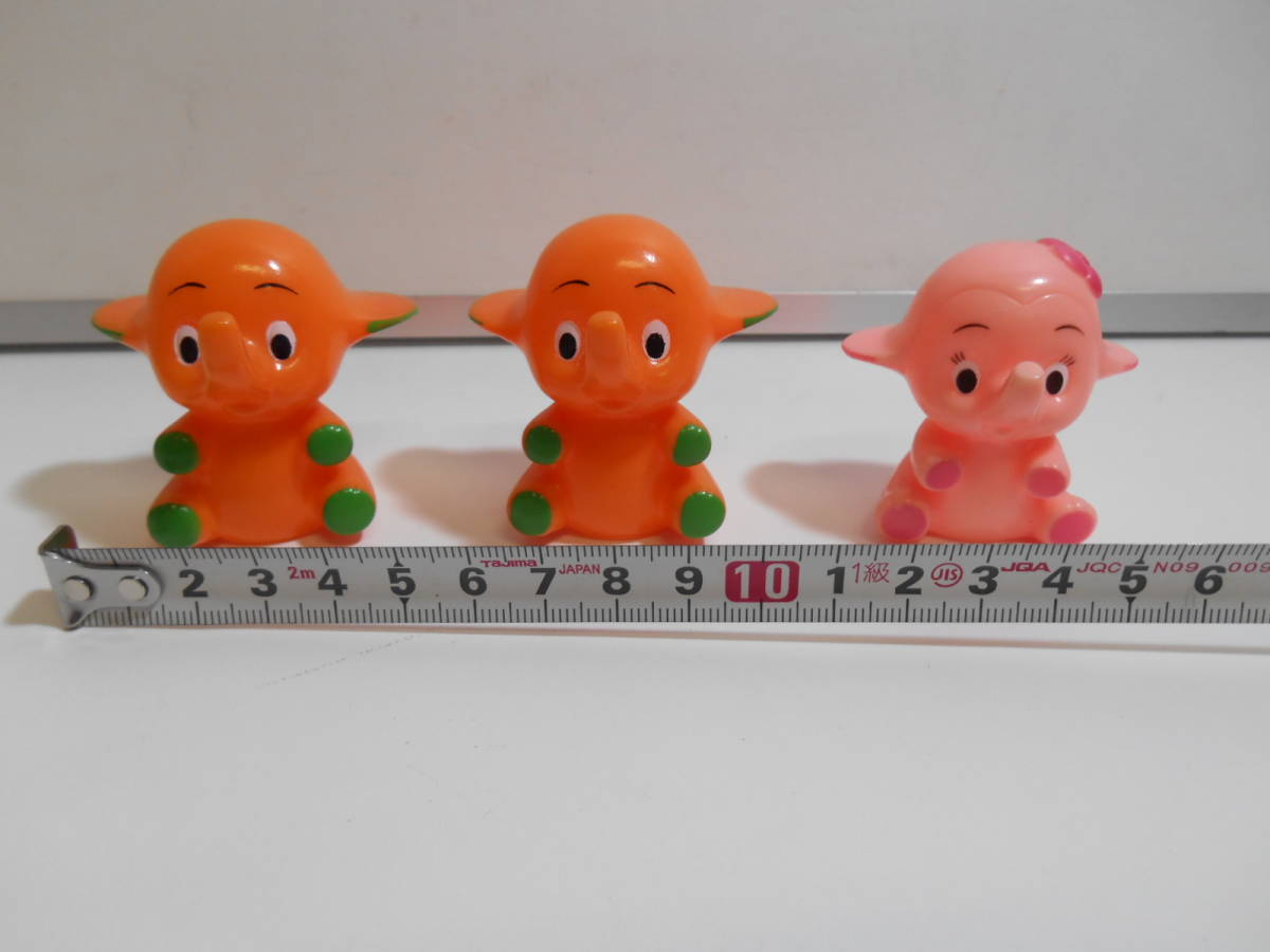 サトちゃん サトコちゃん キーホルダー 9個 Sato Pharmaceautical - サトちゃん 指人形５体の サトちゃん　サトコちゃん　指人形　キーホルダー