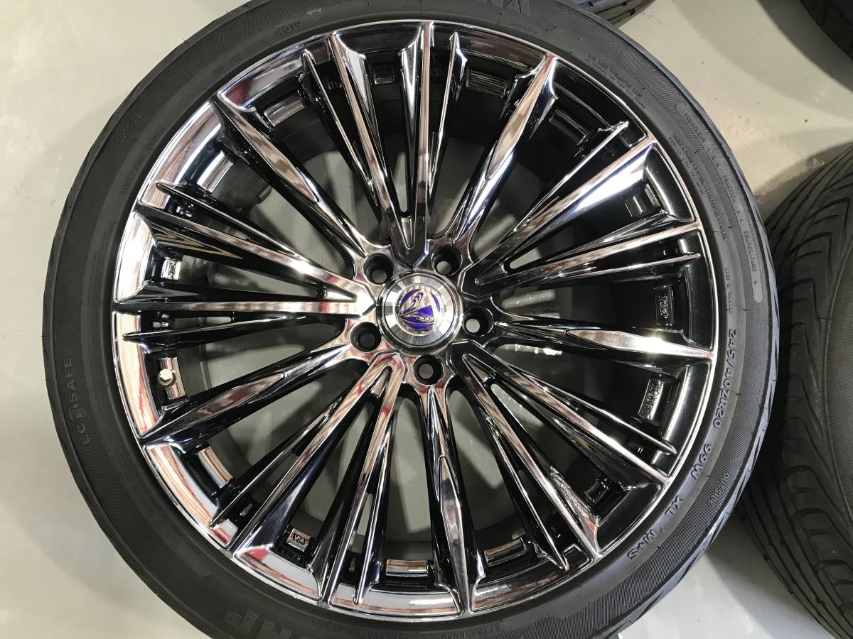 レイズ RAYS 20インチアルミホイール&タイヤ4本 245/40R20 VOUGE