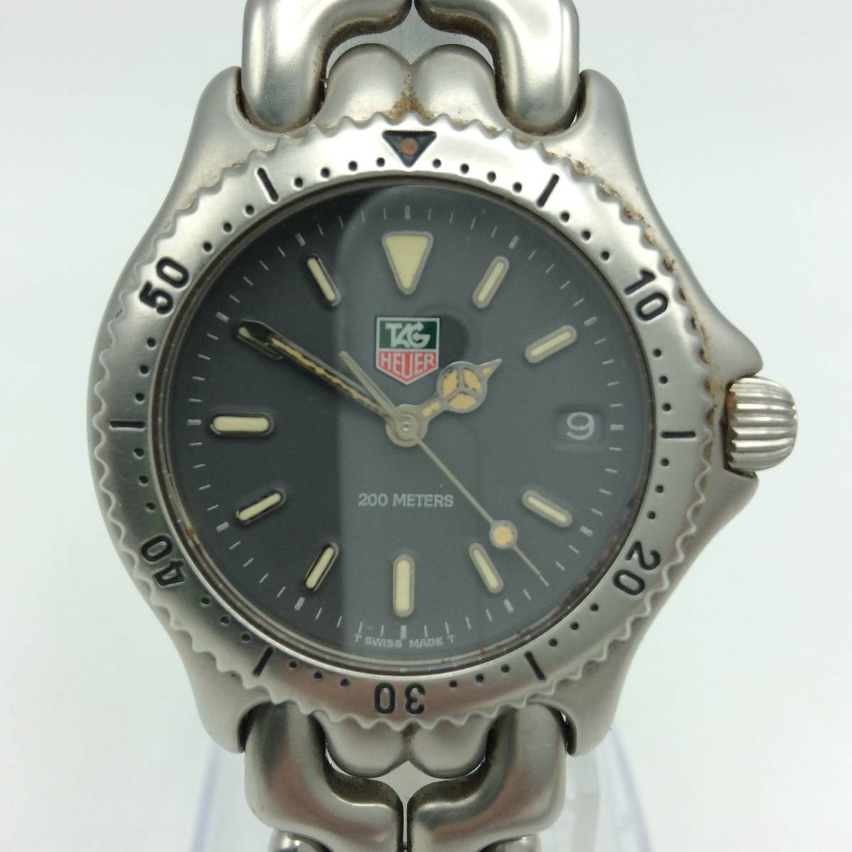 J77◇【QZ/電池交換済】タグホイヤー TAG HEUER プロフェッショナル