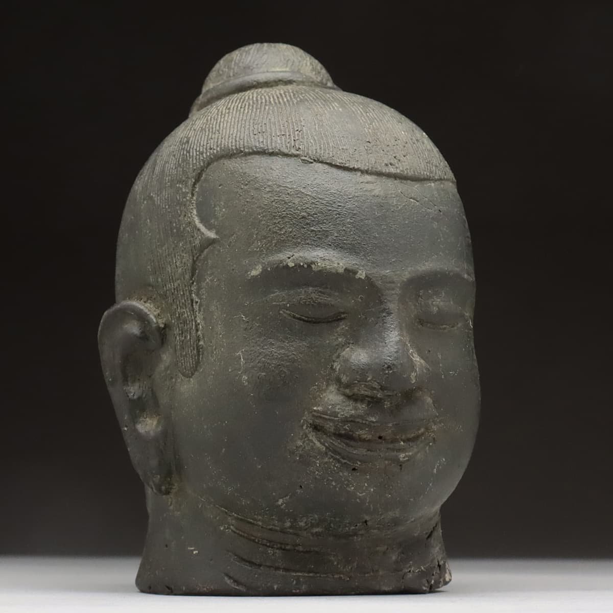 仏教美術 ガンダーラ 仏頭 樹脂製