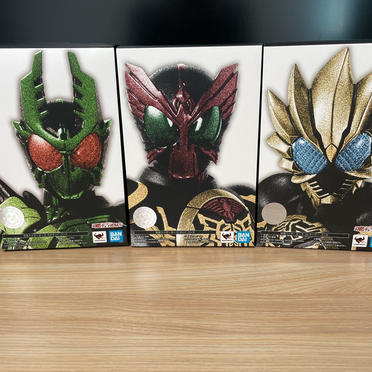 真骨彫製法 仮面ライダーオーズ タトバコンボ ガタキリバコンボ