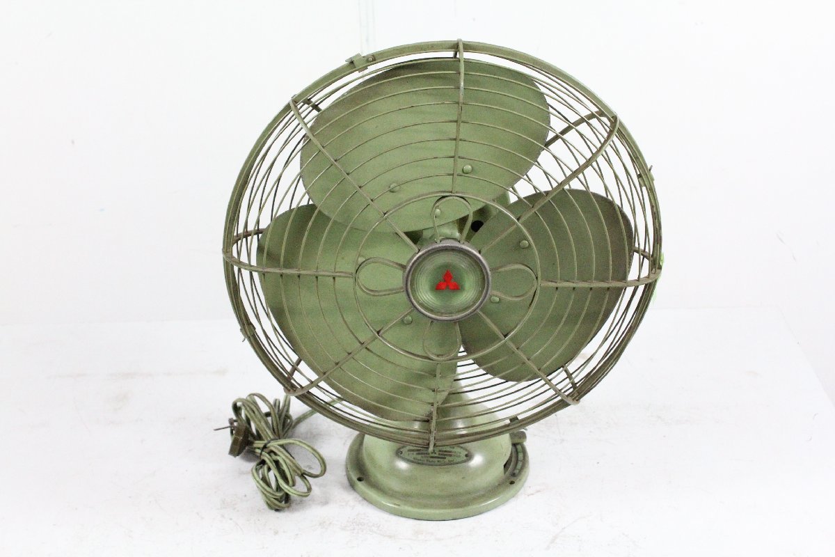 昭和レトロ】Mitsubishi 卓上扇風機 D30-H 昭和レトロ】Mitsubishi