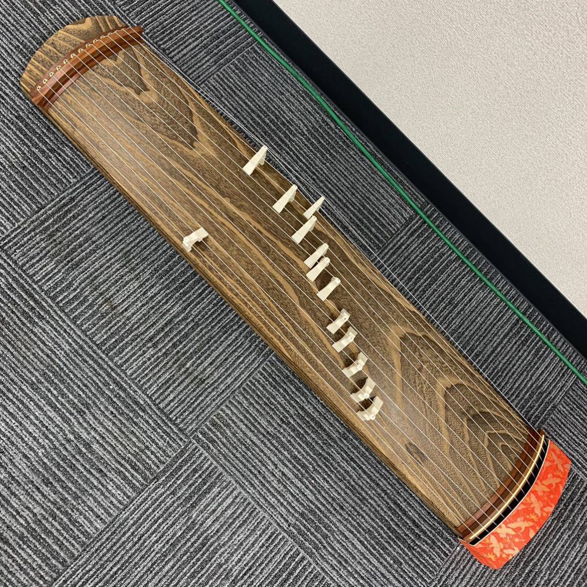 直接引取り限定】 YAMAHA NEO-KOTO 琴 ヤマハ すだれ彫 和楽器 民族 