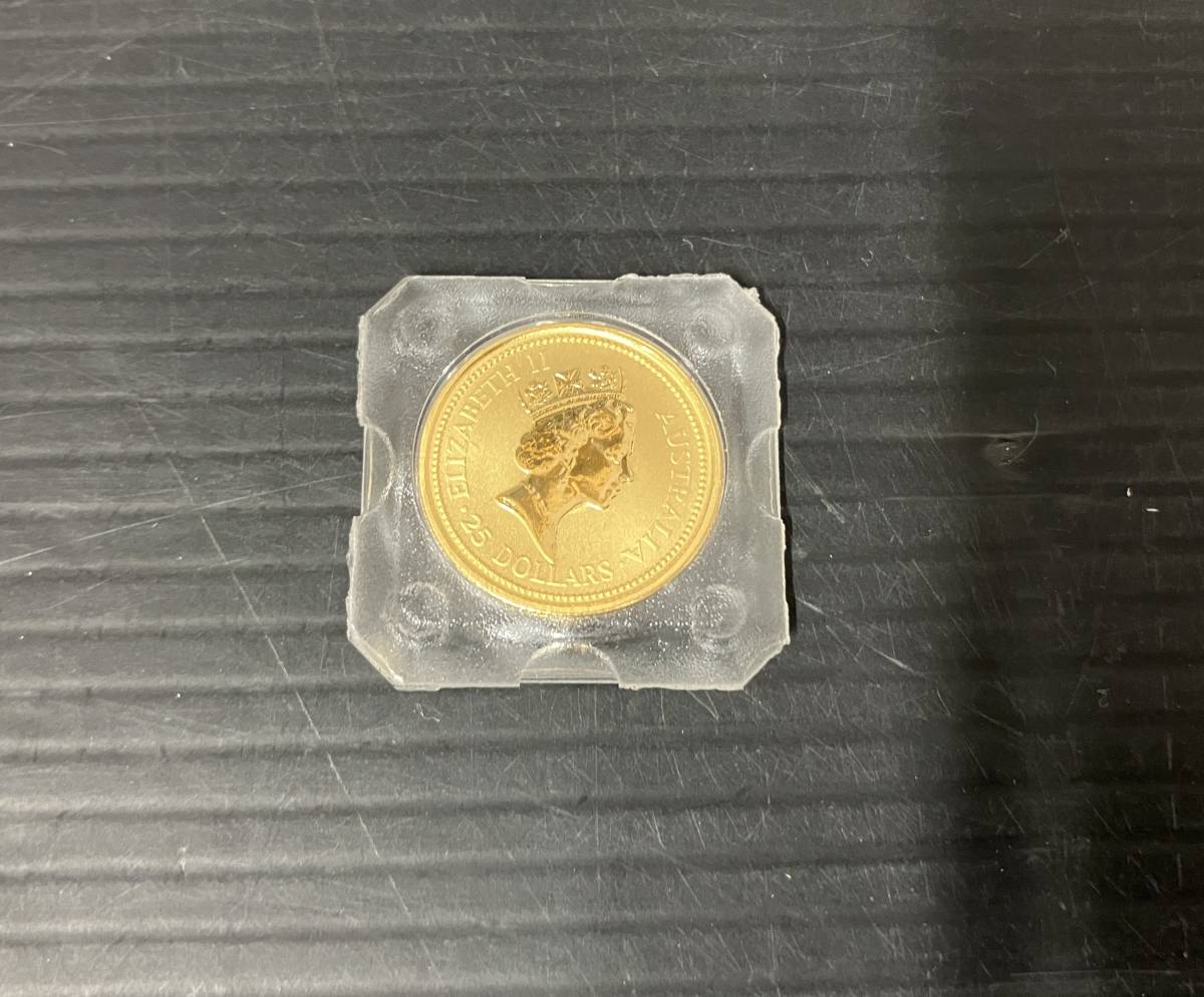 230511-8K]【現状品】《金貨/純金コイン》カンガルー/エリザベス2世/オーストラリア/ゴールド/1/
