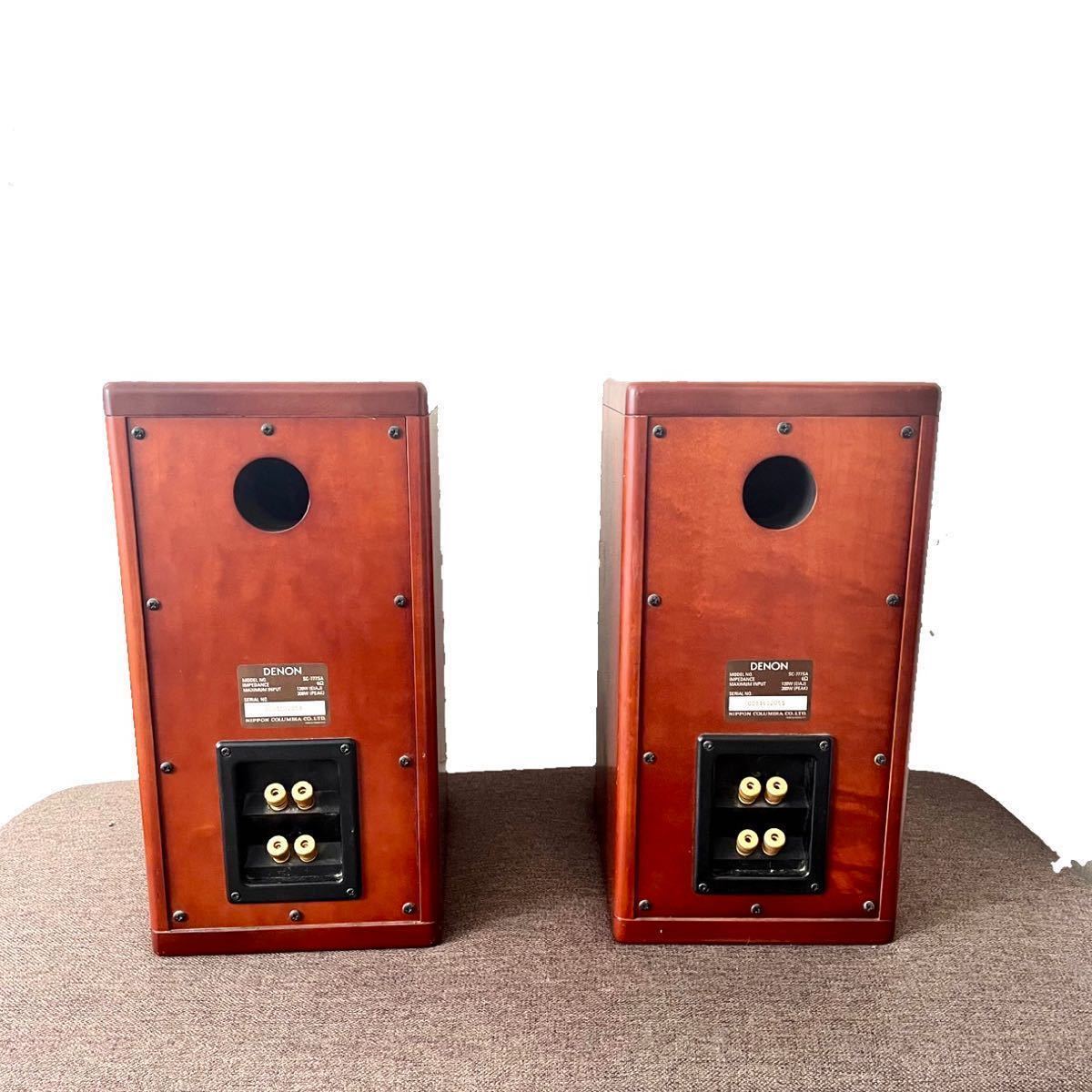 DENON スピーカー SC-777SA デノン リアルウッド DENON PREMIUM SOUND