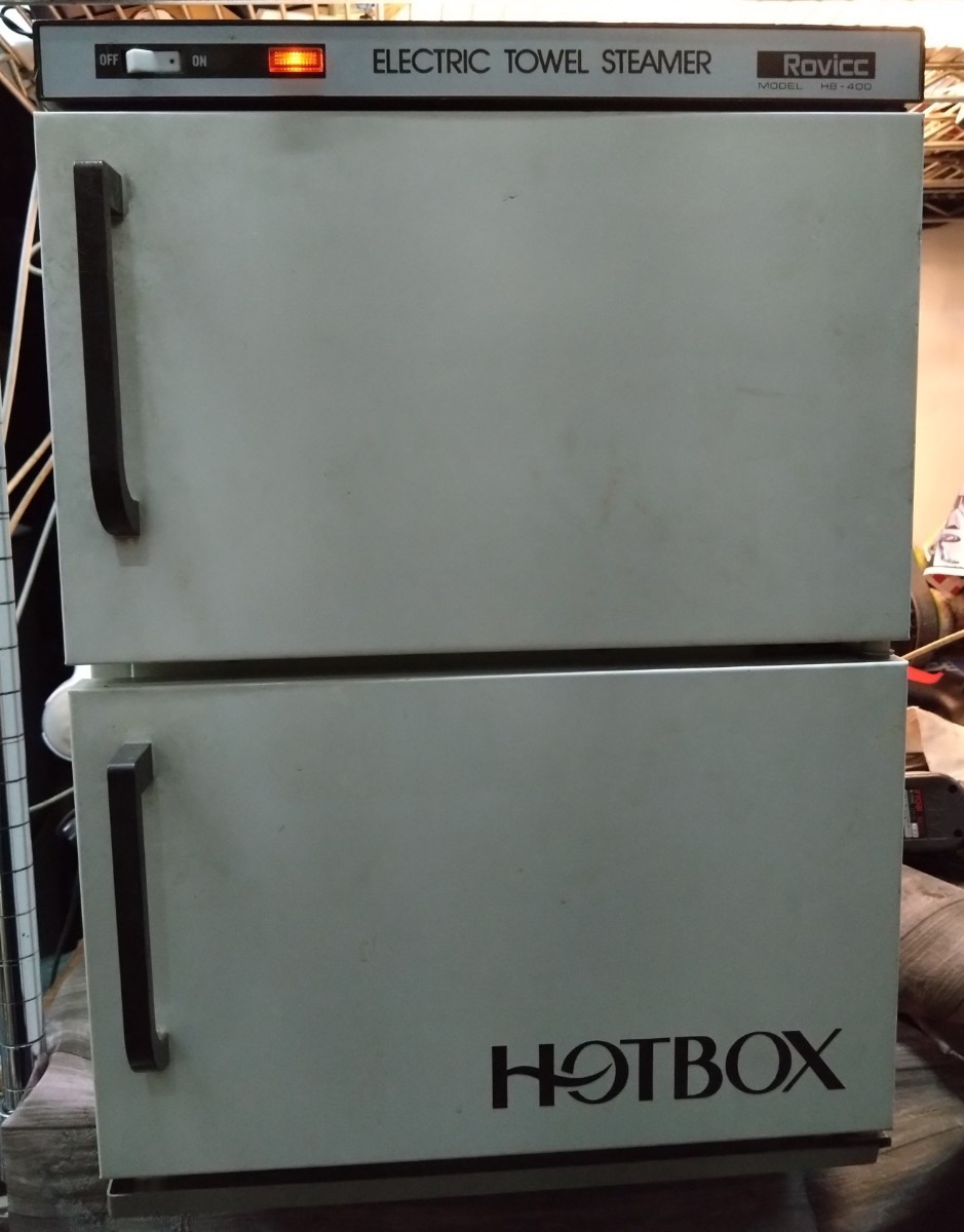 タオルウォーマー●ロヴイック HB-40D●幅395×奥行390×高さ570mm●40L●　おしぼり　ホット