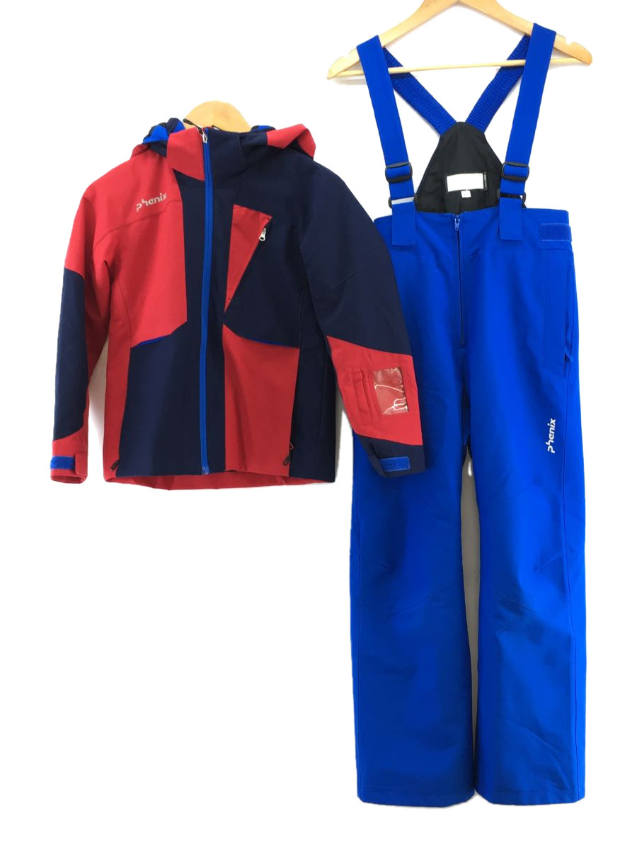 PHENIX◆セットアップ/140cm/ポリエステル/RED/PS8G22P81