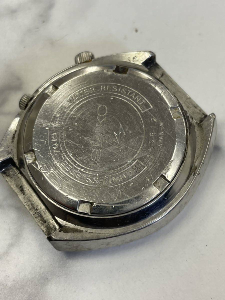 6.不動品・SEIKO セイコー advan アドバン インナー 回転ベゼル 7019-6050 自動巻 21石 メンズ 腕時計 ヴィンテージ デイデイト//KA760