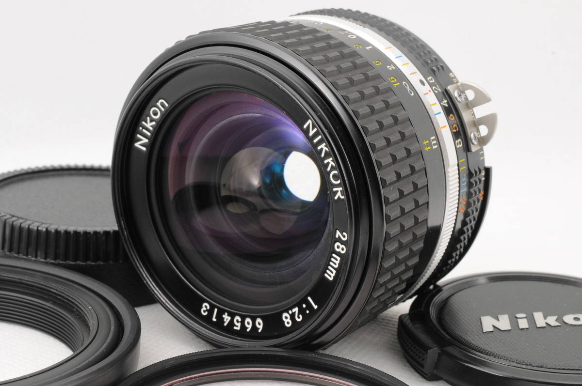 ☆美品!! 動作確認済み☆ Nikon ニコン Ai-S NIKKOR 28mm F2.8