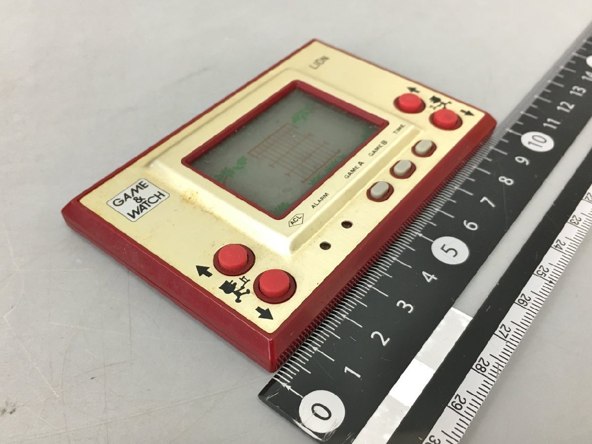 ゲーム機 本体 ゲーム&ウォッチ GAME&WATCH ライオン LN-08 任天堂 