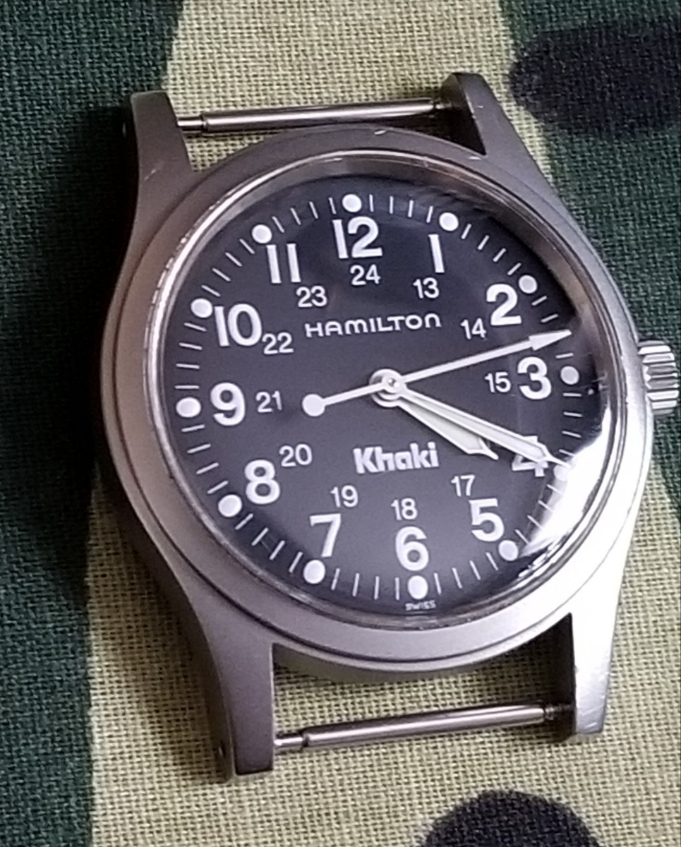 Hamilton ハミルトン Khaki カーキ 9415A 手巻き Phoenix NATOストラップ 付